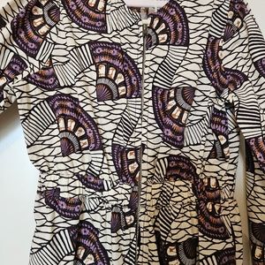 Ulla Johnson Delia Jumpsuit Romper Cream Multi Size 6Y